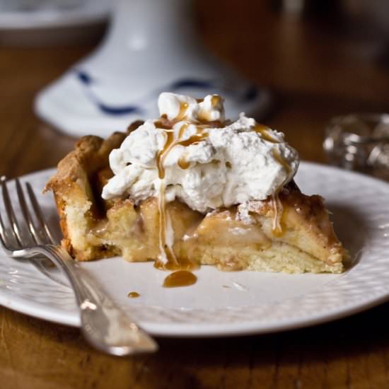 Gluten Free Apple Caramel Tart