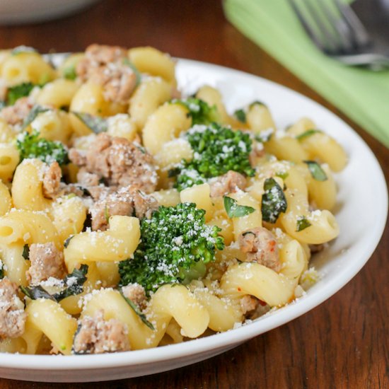 Easy Turkey and Broccoli Pasta Dinner