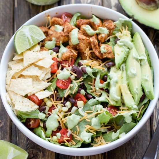 Chicken Taco Salad