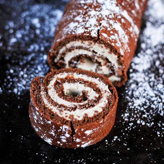 Gluten Free Chocolate Roulade