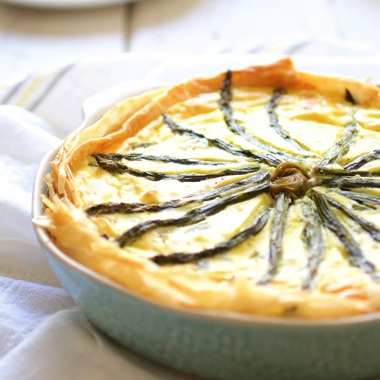 Spring Vegetable Pie