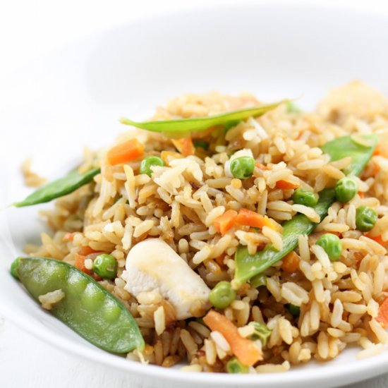 Healthy Chicken Fried Rice