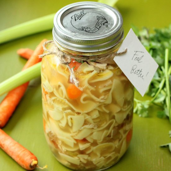 Homemade Chicken Noodle Soup