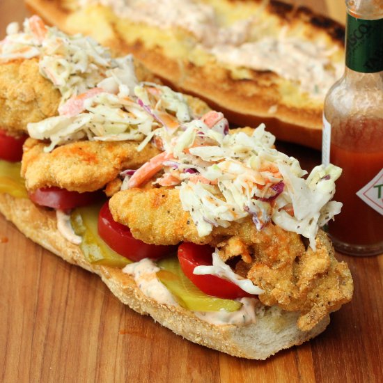 Fried Catfish Po-Boy