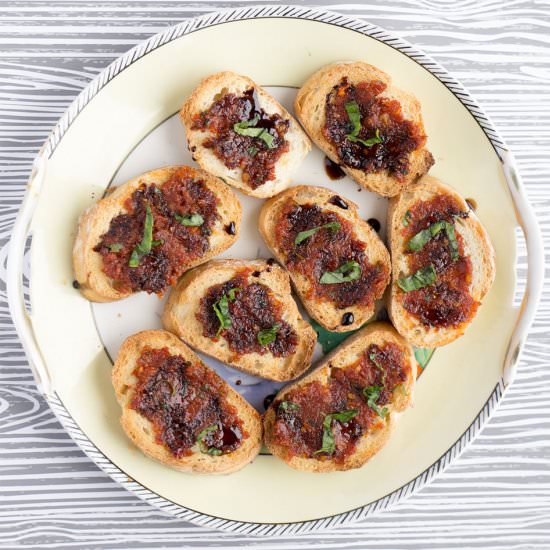 Sun-Dried Tomato Bruschetta Spread