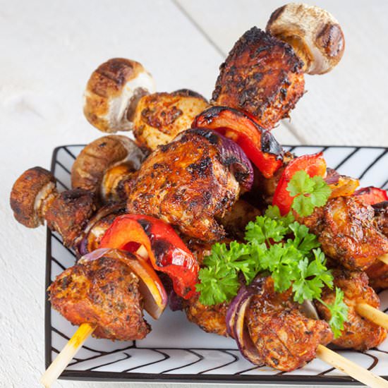 BBQ Chicken Shashlik