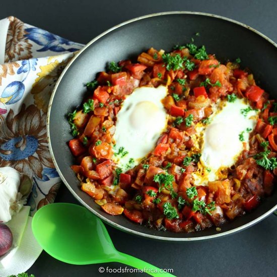 Easy Tunisian Shakshouka