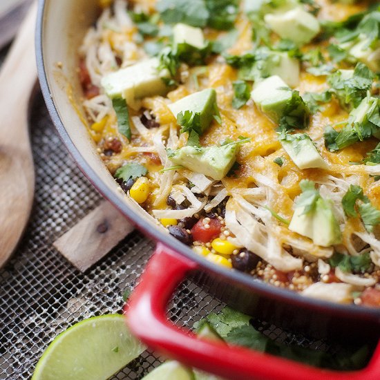 One Pot Enchilada Bake