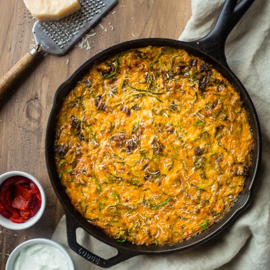 Red Pepper Zucchini Casserole