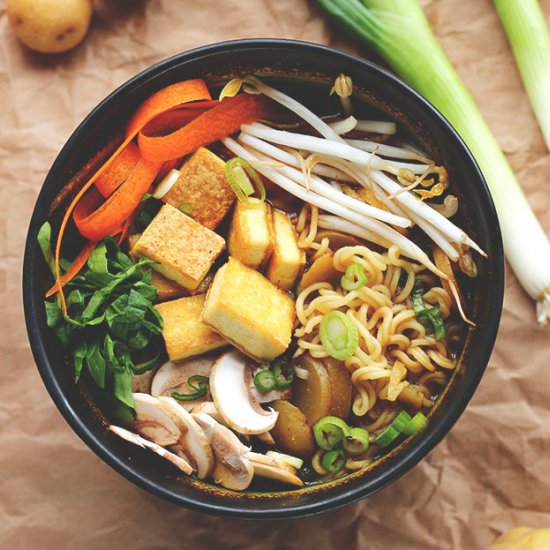 Easy Vegan Shōyu Ramen