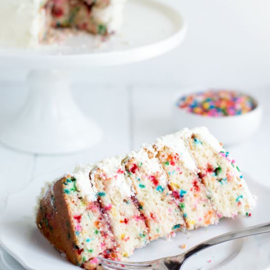 Homemade Funfetti Cake