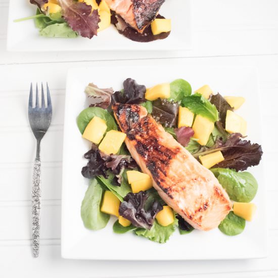 Salmon & Mango Salad