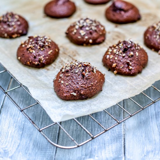 Chocolate Protein Cookies