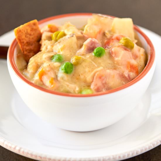 Chicken Pot Pie Chowder