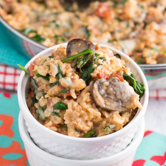 Sausage and Rice Skillet Dinner