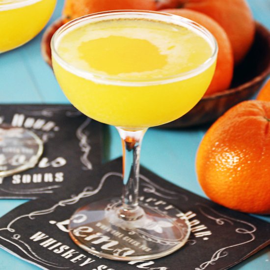 Clementine Gin Fizz