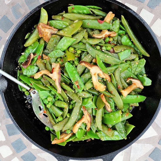 Asian Spring Pea Medley