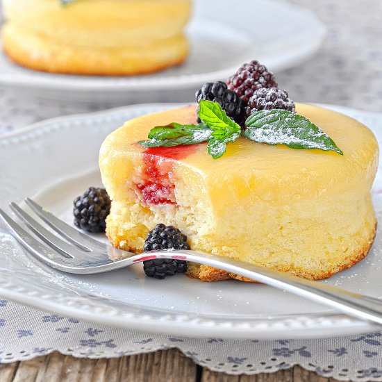 2 layer lemon pudding cake