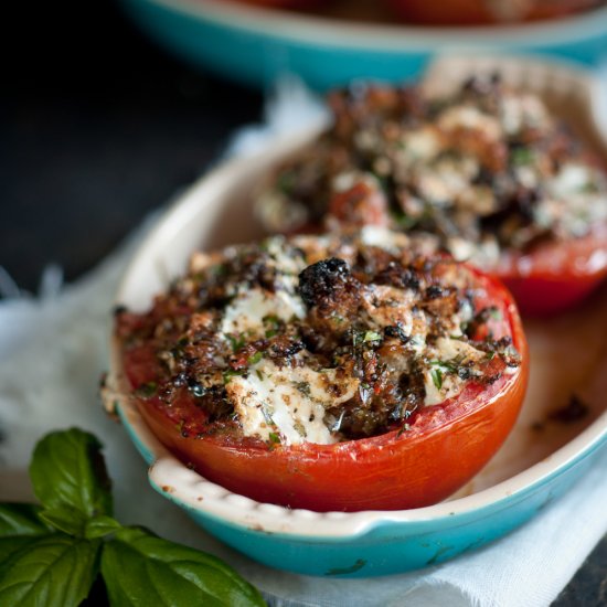 Herb Stuffed Tomatoes