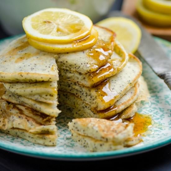 Poppy Seed Lemon Pancakes