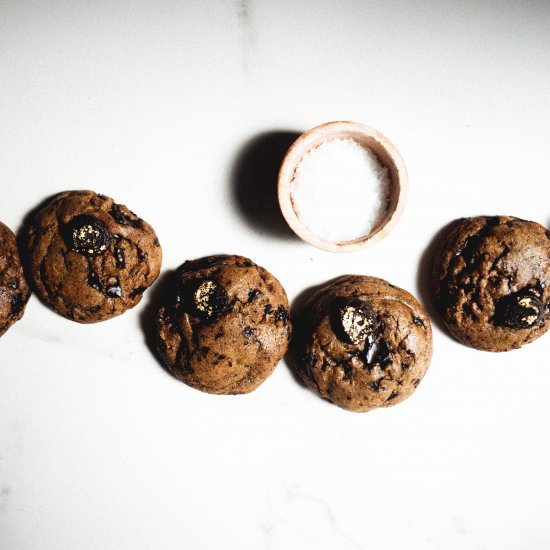 Chocolate Espresso Cookies