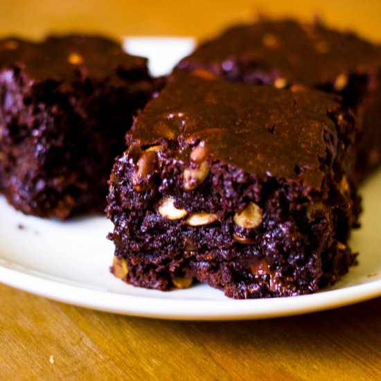 Vegan Pepita Brownies