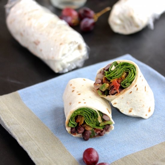 Beans and Greens Sandwich Wrap