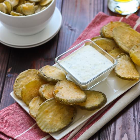 Beer Battered Fried Pickles