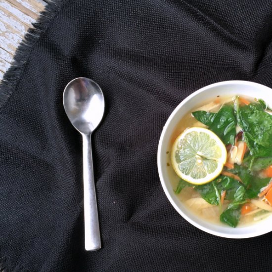 Lemony Chicken Soup