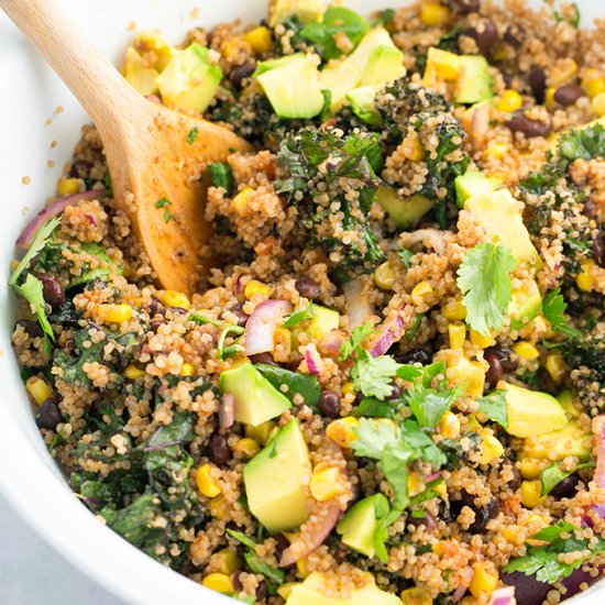 Vegan Mexican Quinoa Salad