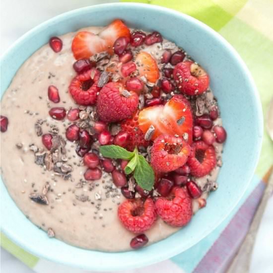 Hi-Protein Chocolate Chia Pudding