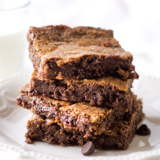 Grandma’s Chewy Caramel Brownies