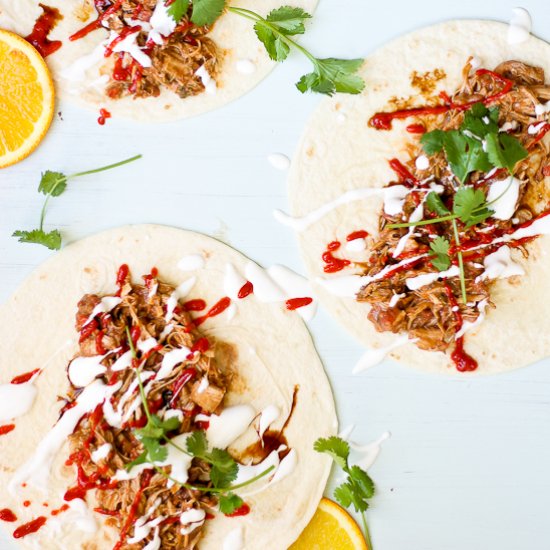 Zesty Turkey Mole Tacos