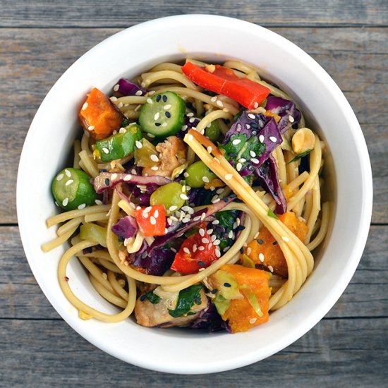 Asian Chicken Noodle Salad