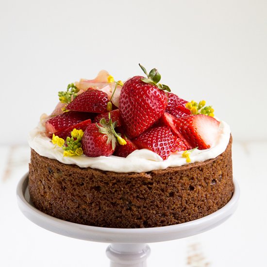 Strawberry Carrot Cake