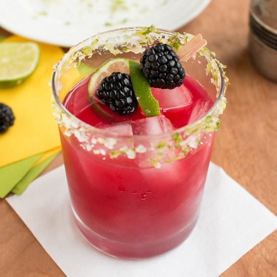 Blackberry Habanero Margarita