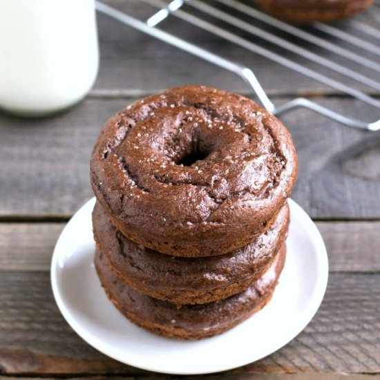 Chocolate Potato Donuts