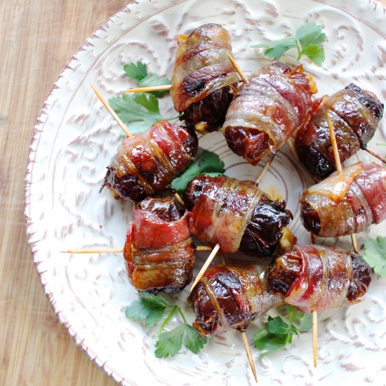 Bacon Wrapped Dates