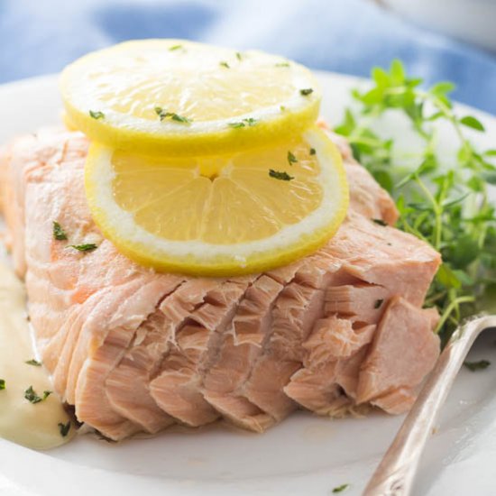 Poached Salmon