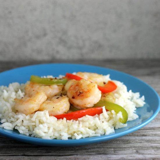 Shrimp and Garlic Rice