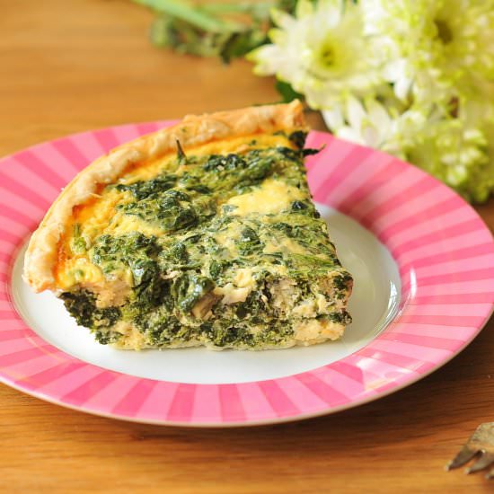 Spinach Quiche