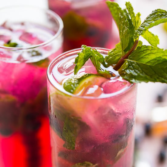 Blueberry Mojito