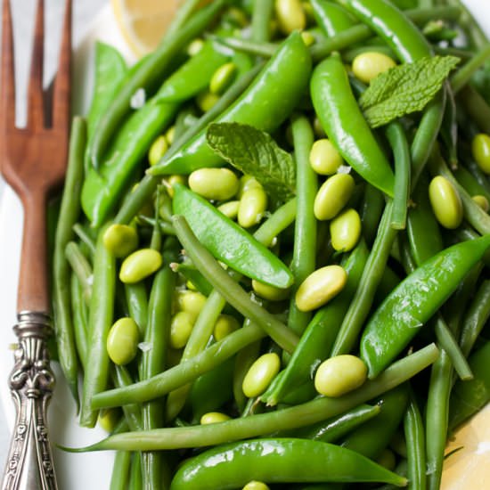 Green Bean & Sugar Snap Pea Salad