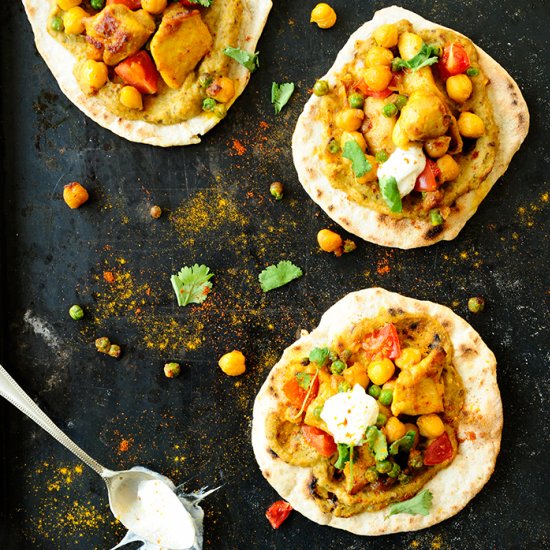 Flatbread with Chicken