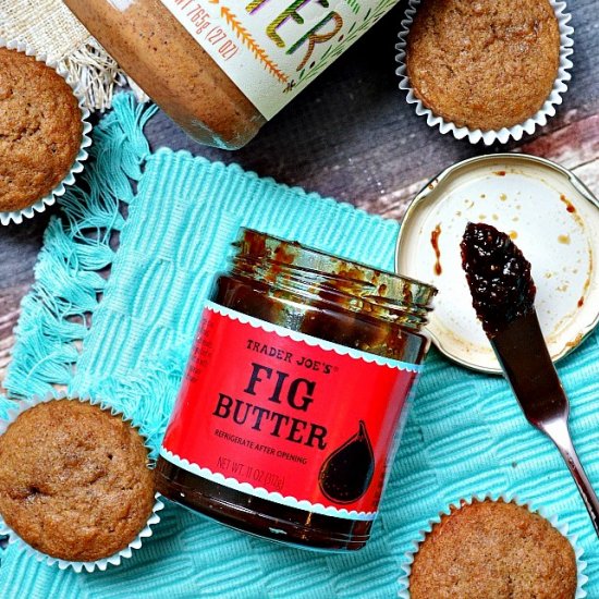 Gluten Free Fig Butter Muffins