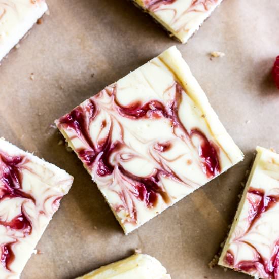 Raspberry Cheesecake Bars