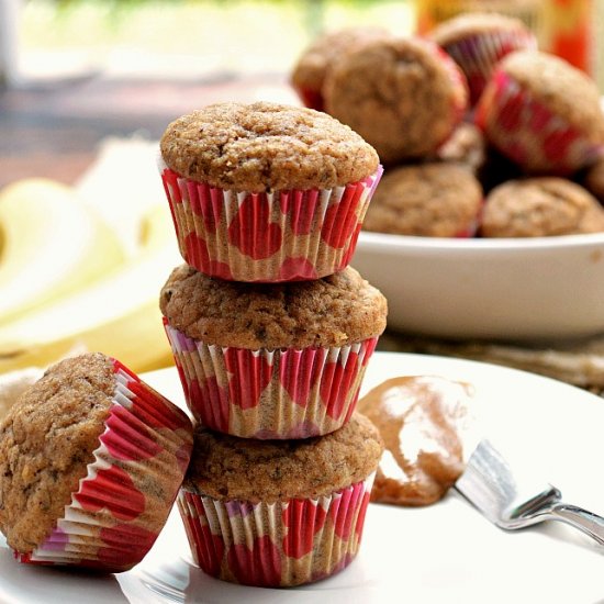 Gluten Free Almond Butter Muffins