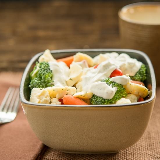 Cheesy Summer Salad and Veggie Pops