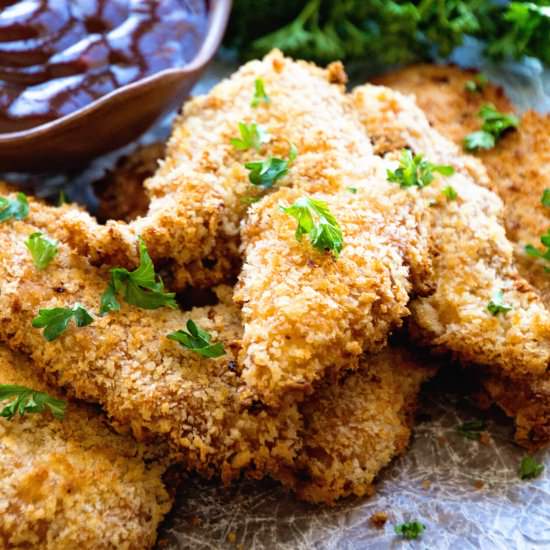 BBQ Baked Chicken Fingers