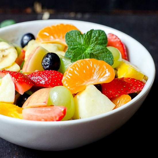 Rainbow Fruit Salad